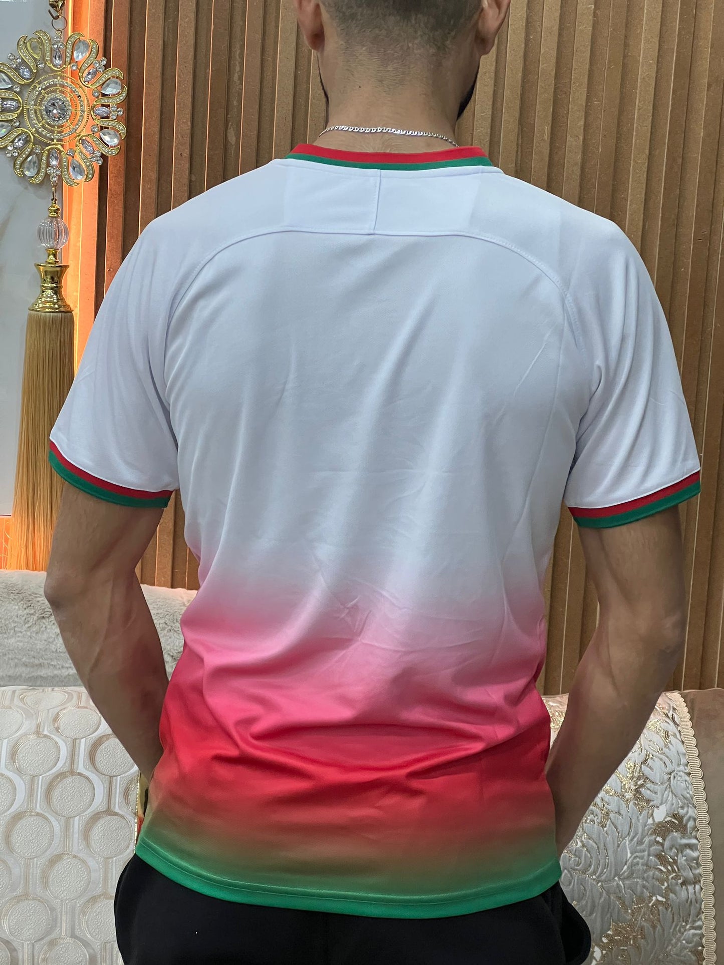 Maillot supporter Maroc CAN 2025 Blanc