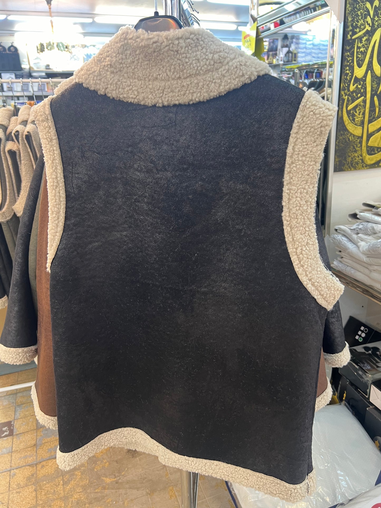 Veste sans manches noir