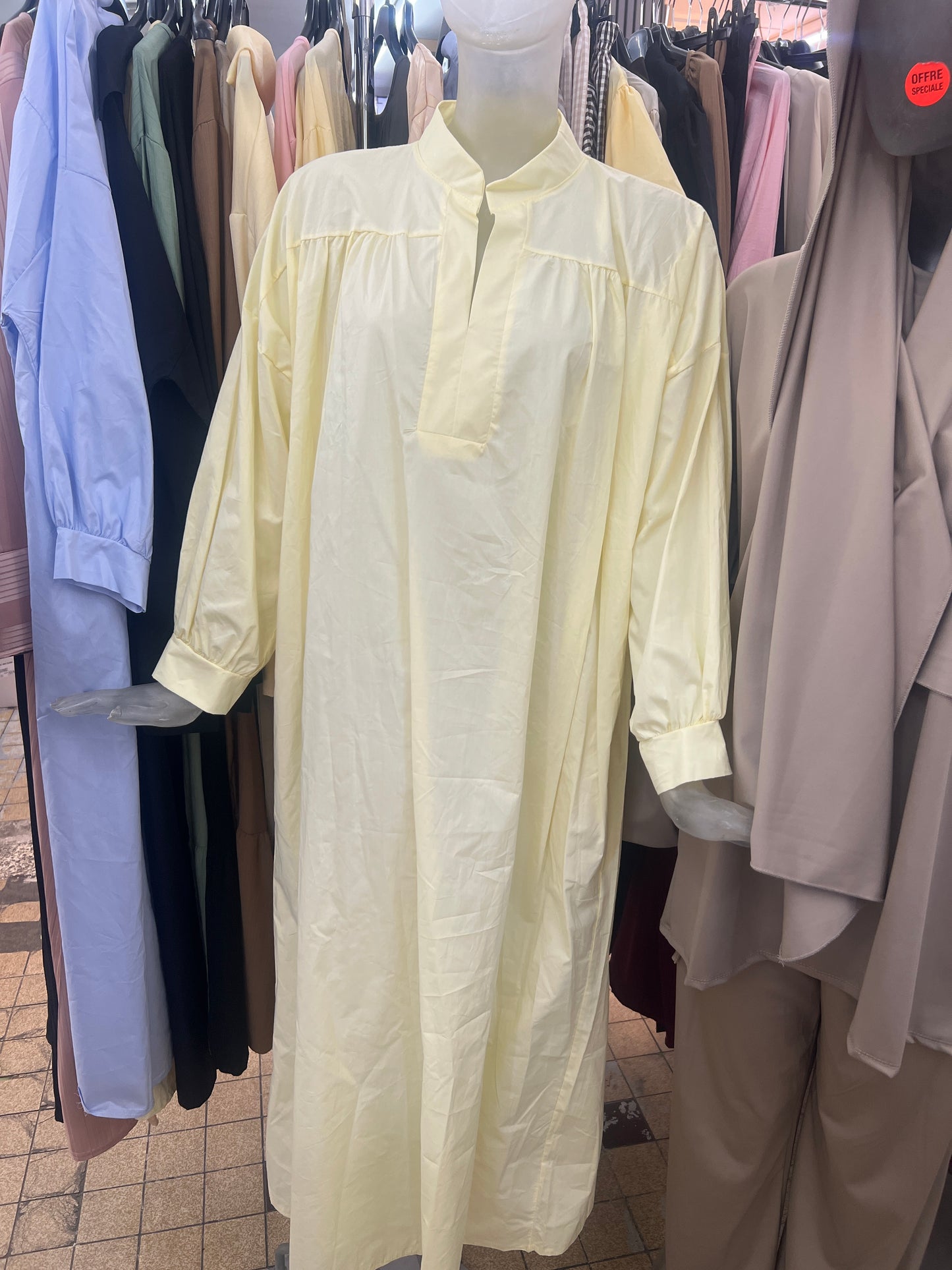 Robe effet chemise