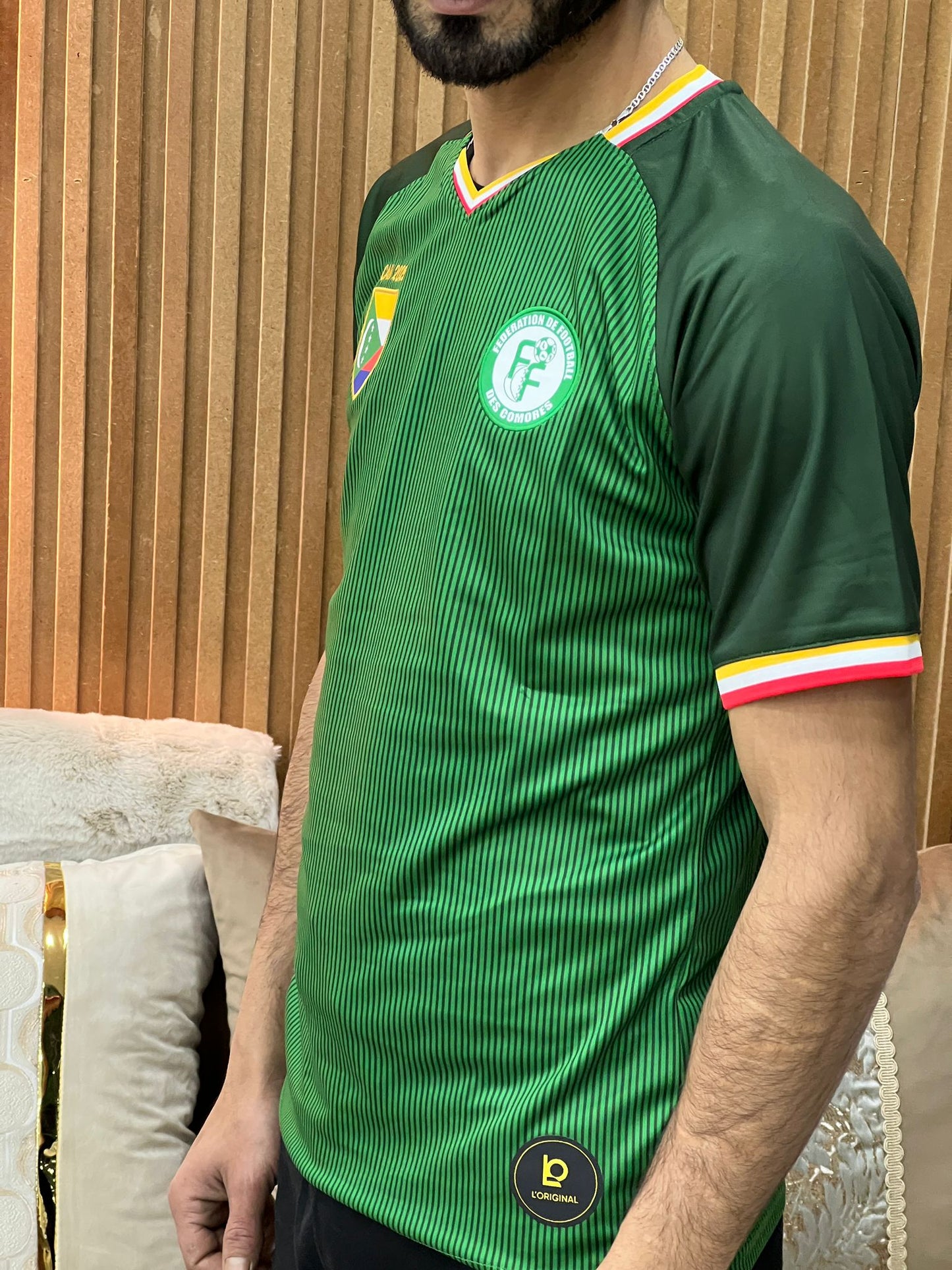 Maillot supporter Comores CAN 2025