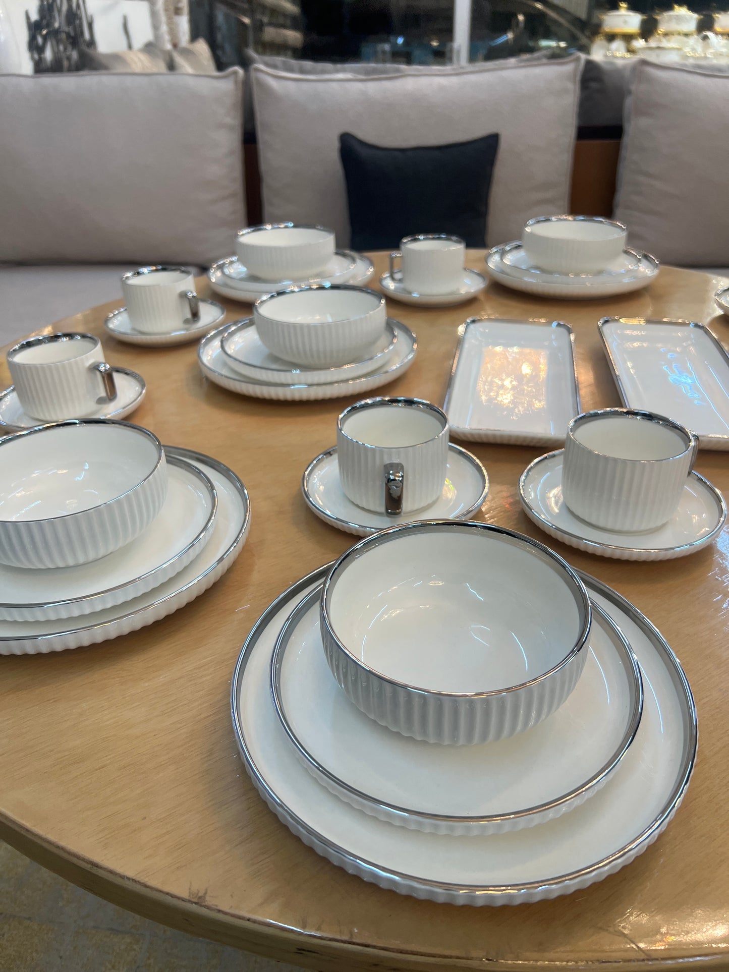 Vaisselle argent 32 pièce