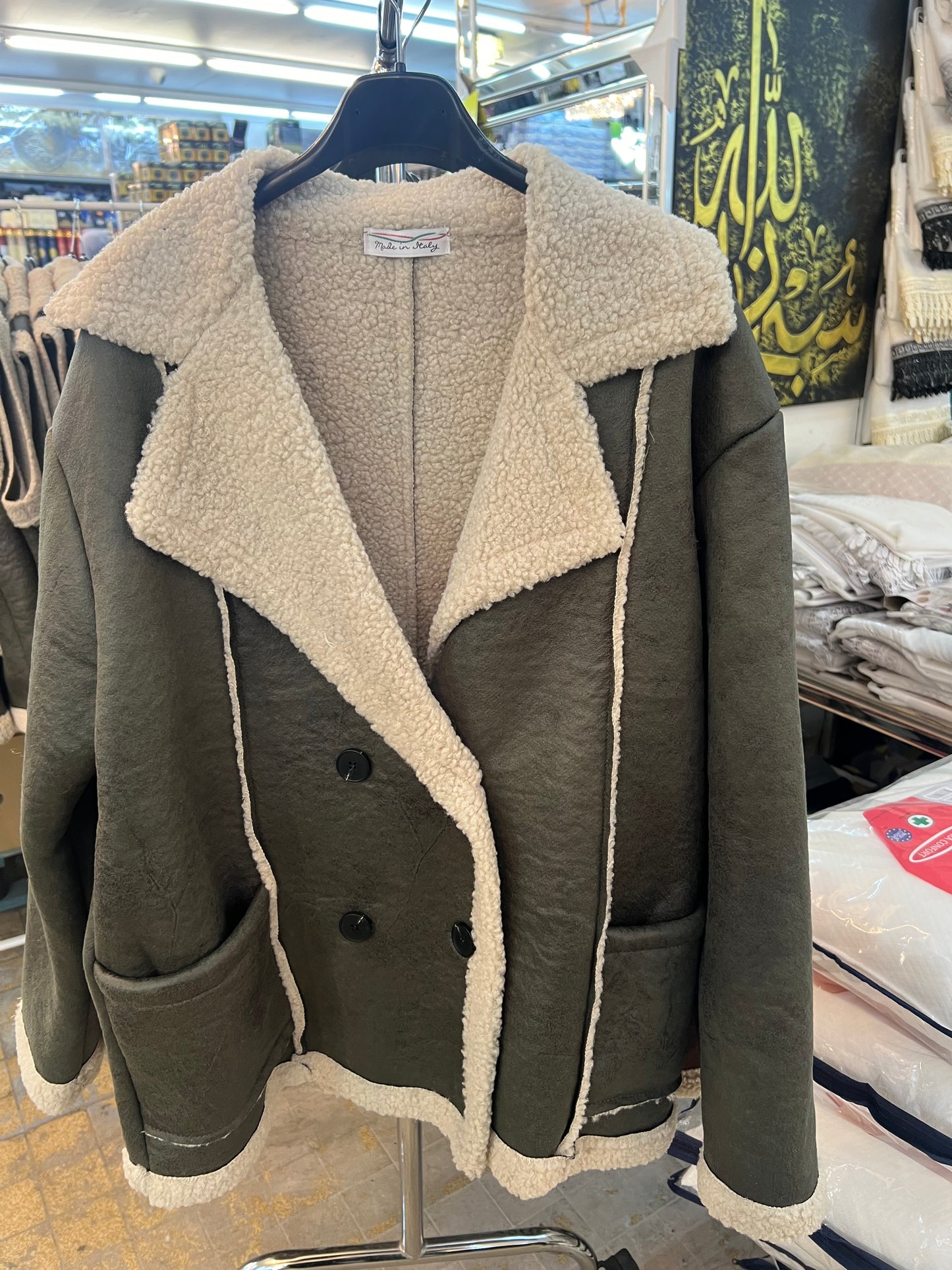 Veste manches longues kaki