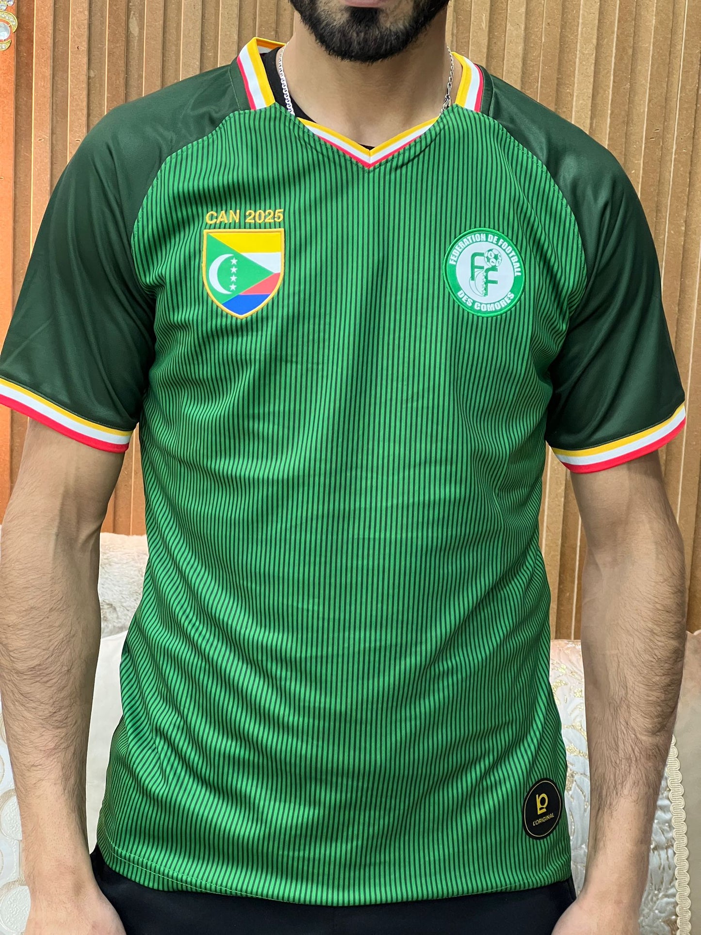 Maillot supporter Comores CAN 2025