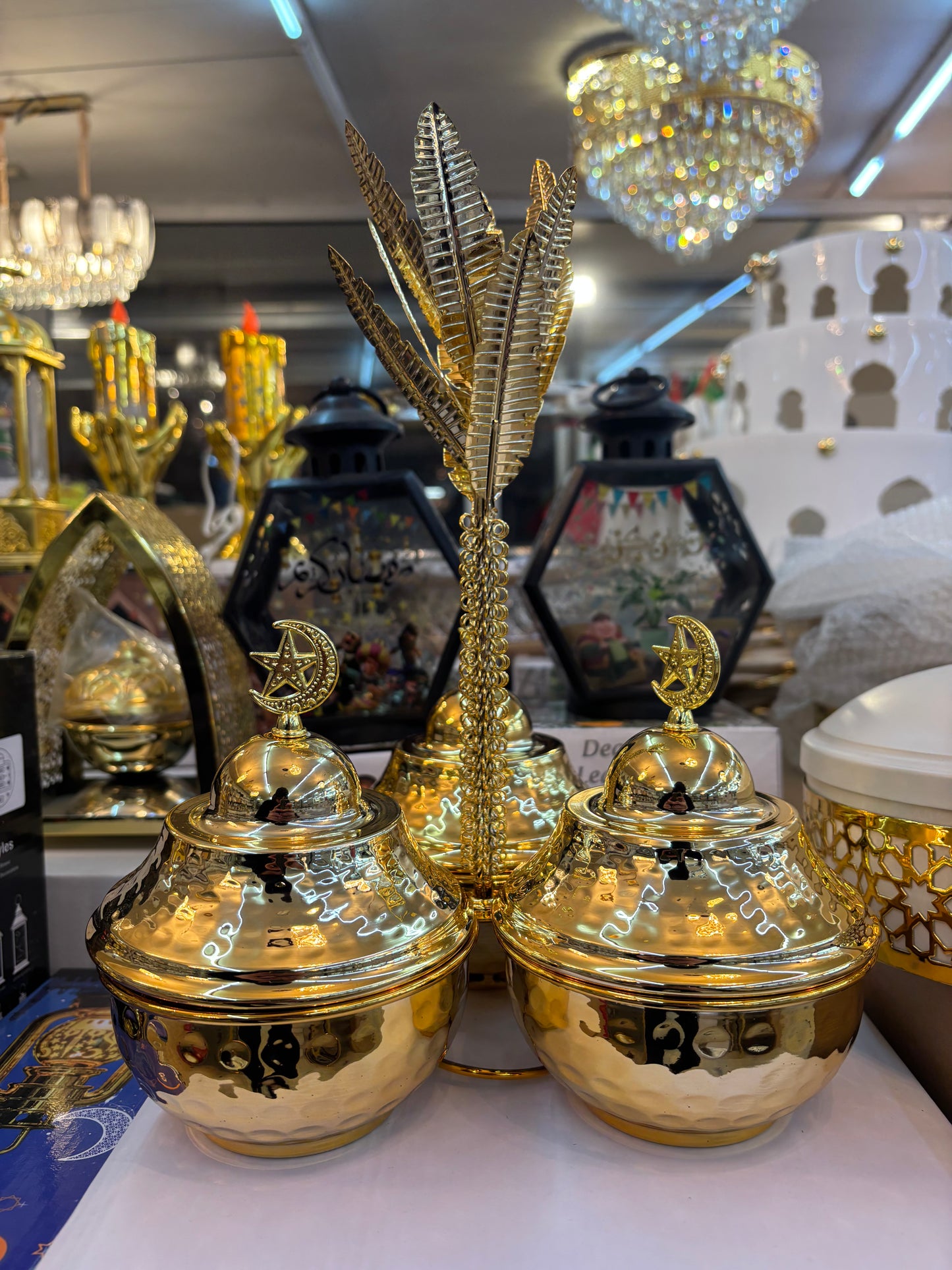 Pot de présentation décoratif