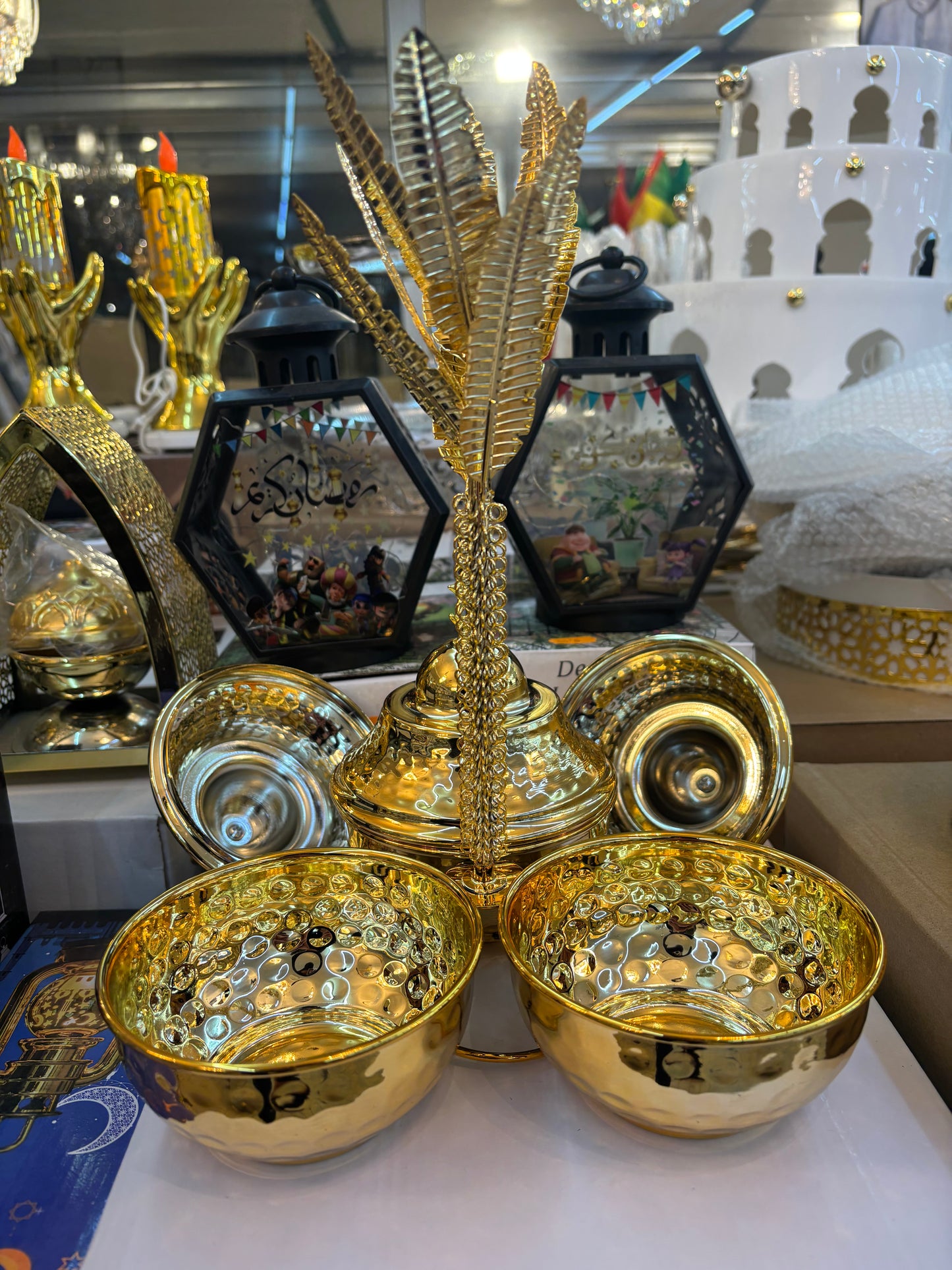 Pot de présentation décoratif