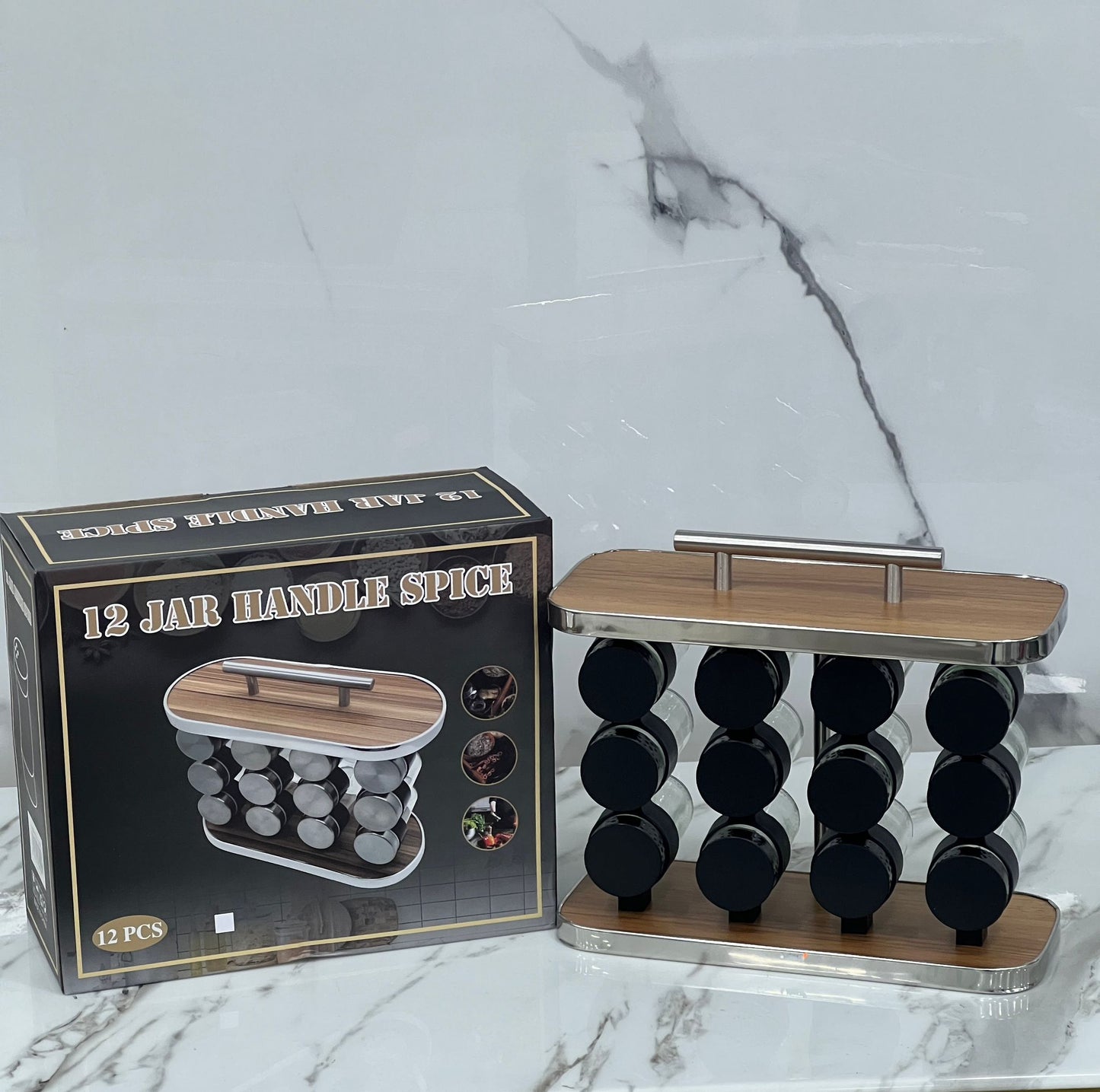 Ensemble de 12 pots à épice