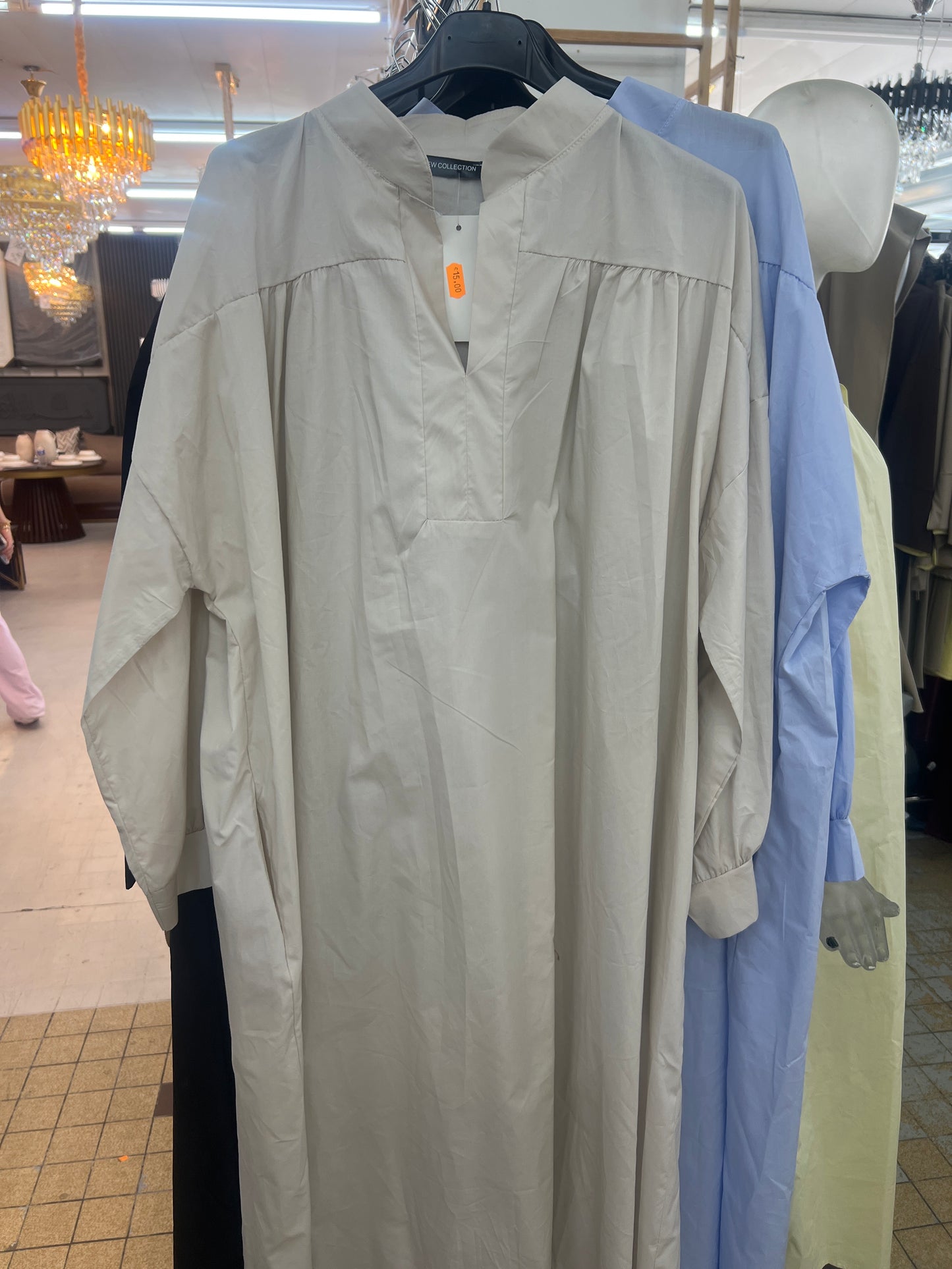 Robe effet chemise