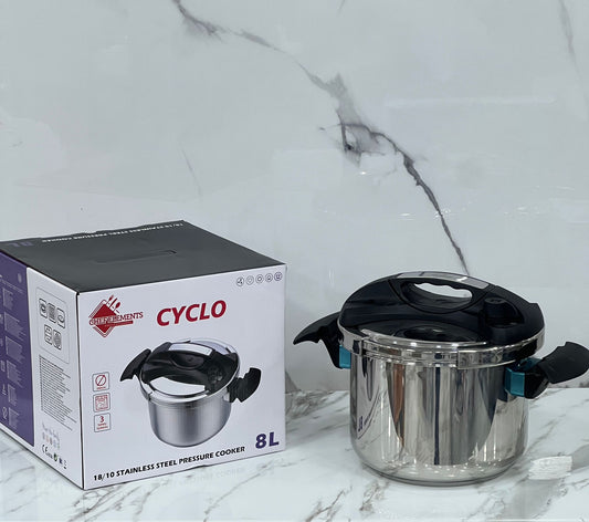 Autocuiseur en acier inoxydable 8 litres