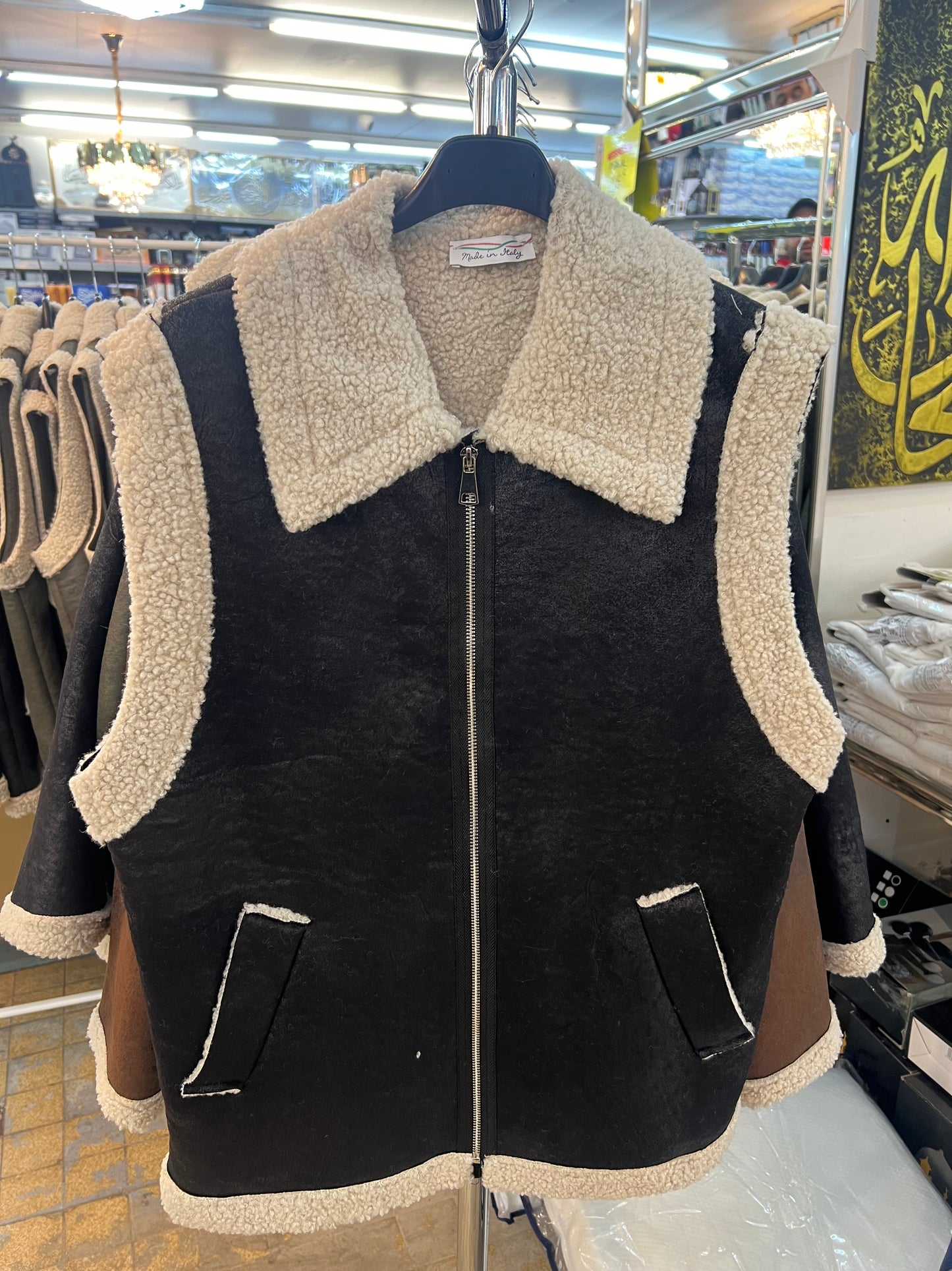 Veste sans manches noir