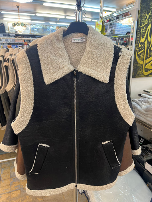 Veste sans manches noir