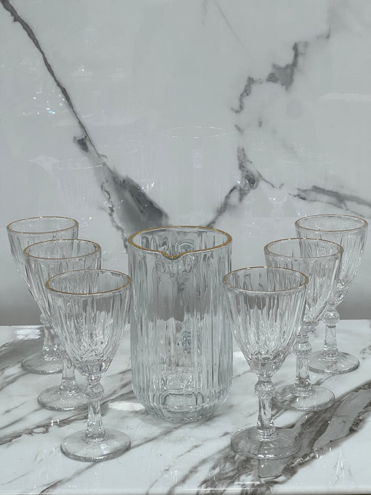 Pichet en verre