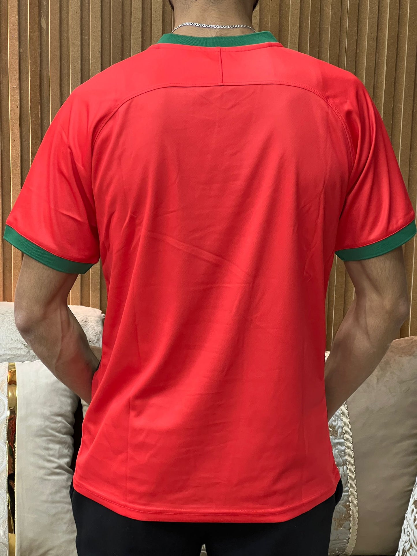 Maillot supporter Maroc CAN 2025 Rouge