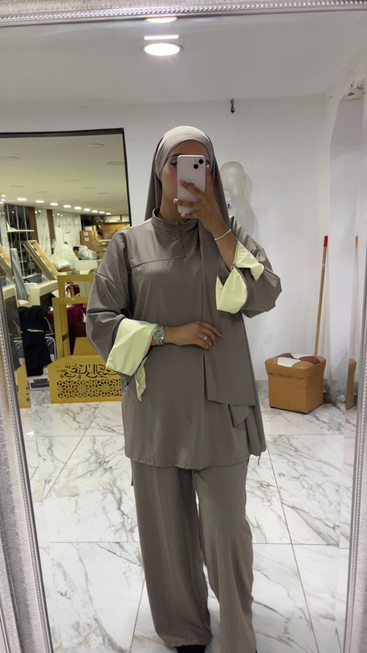 Burkini avec zip