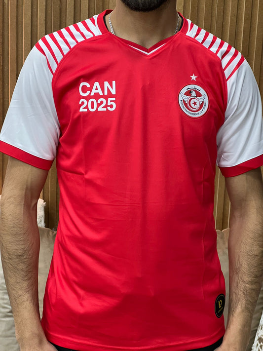 Maillot supporter Tunisie CAN 2025