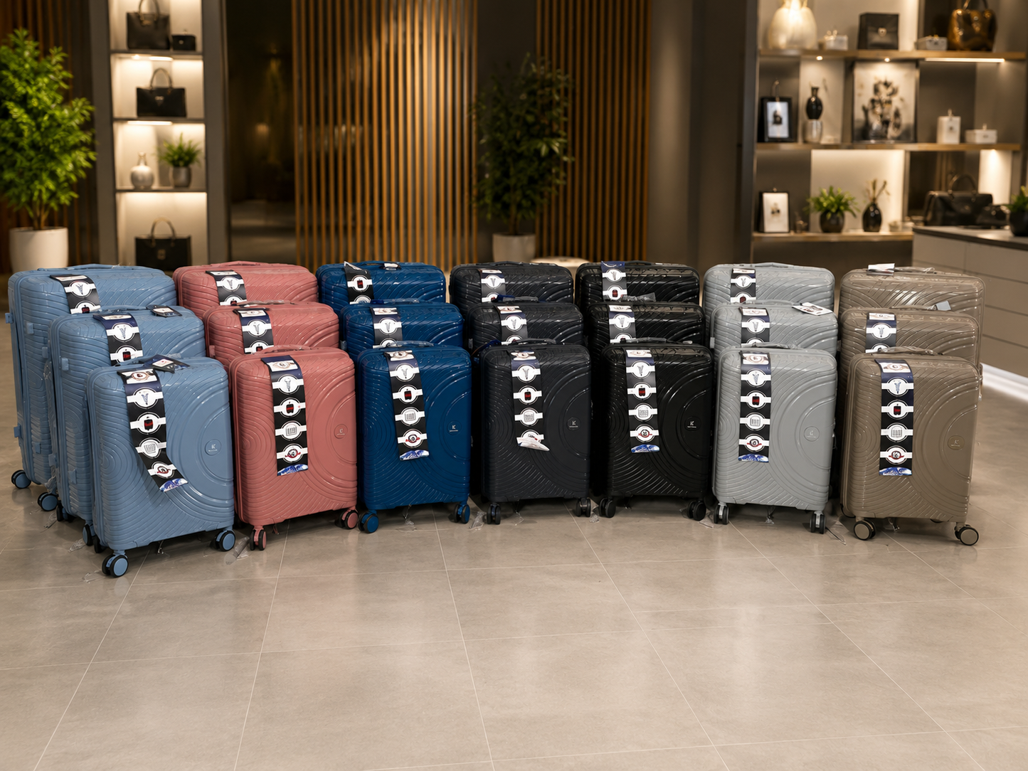 Valise Khazzani (Set de 3)