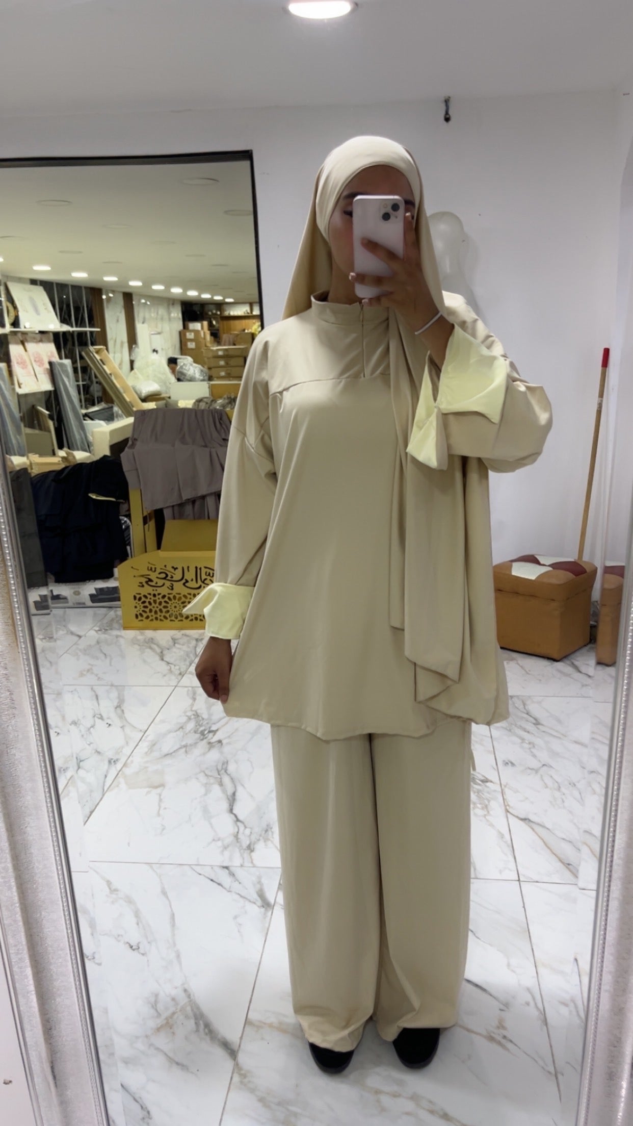 Burkini avec zip