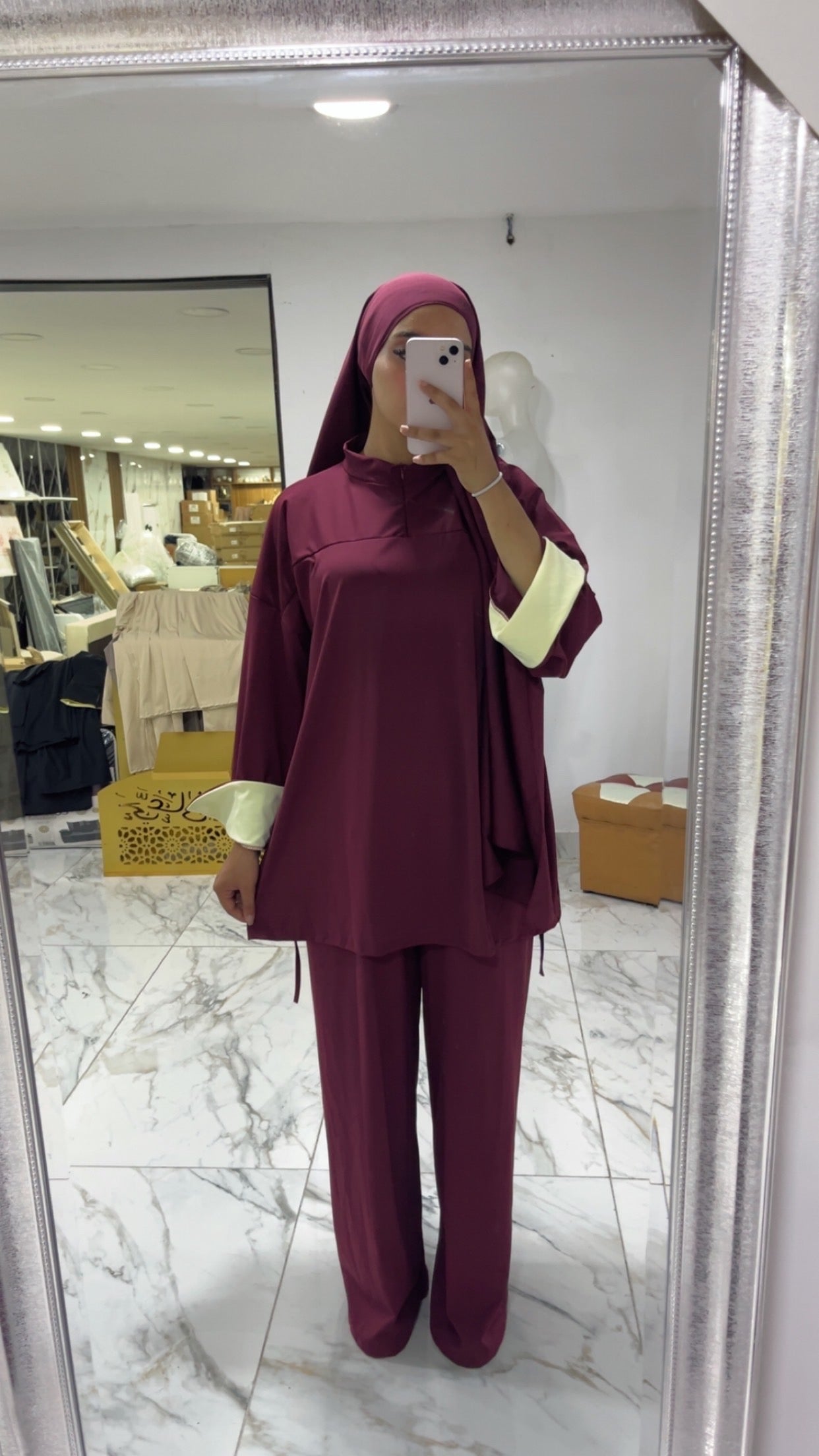 Burkini avec zip