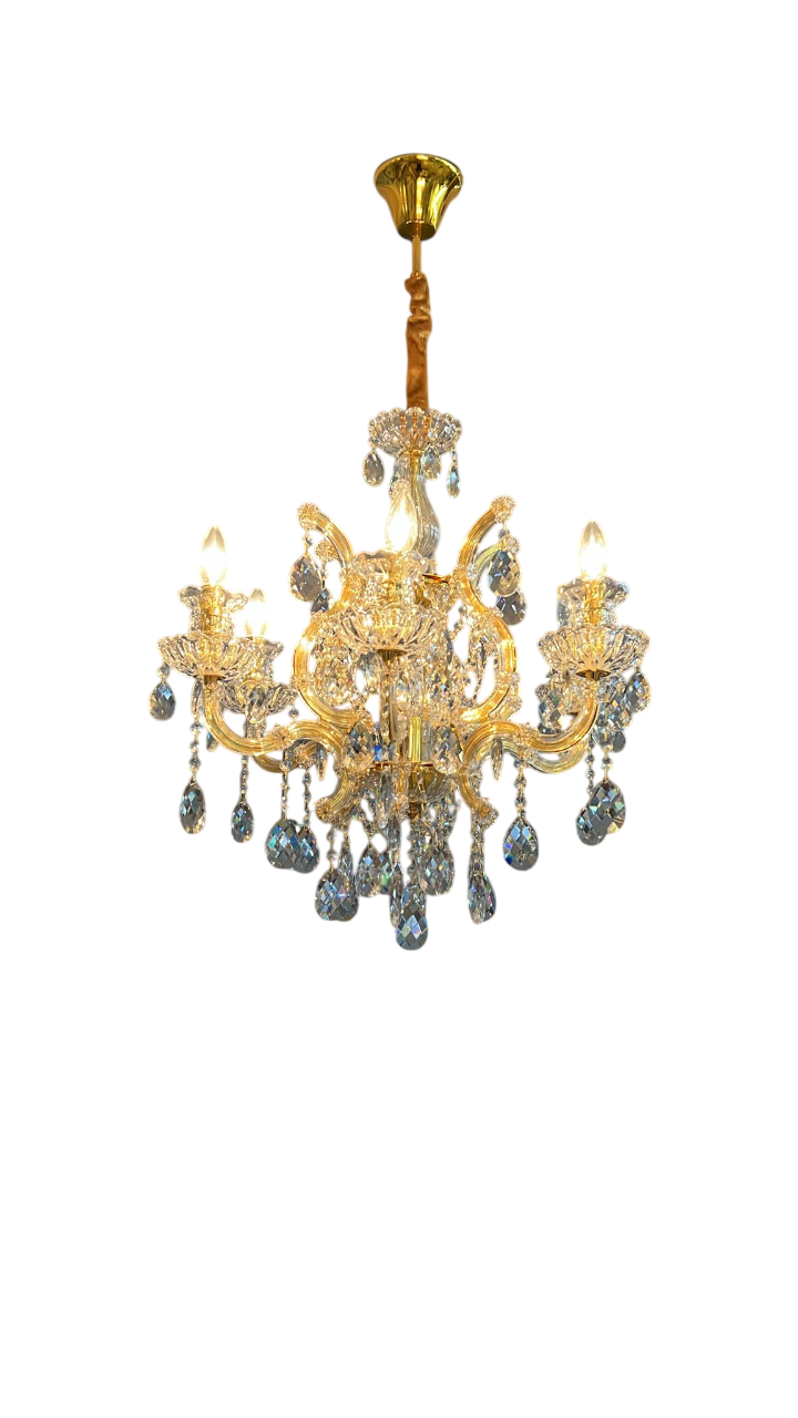 Lustre doré 60 cm