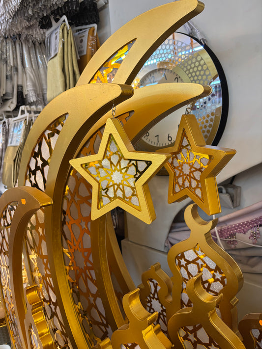 Grand hilal doré