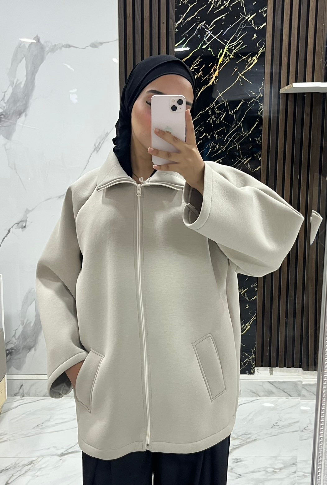 Gilet à capuche