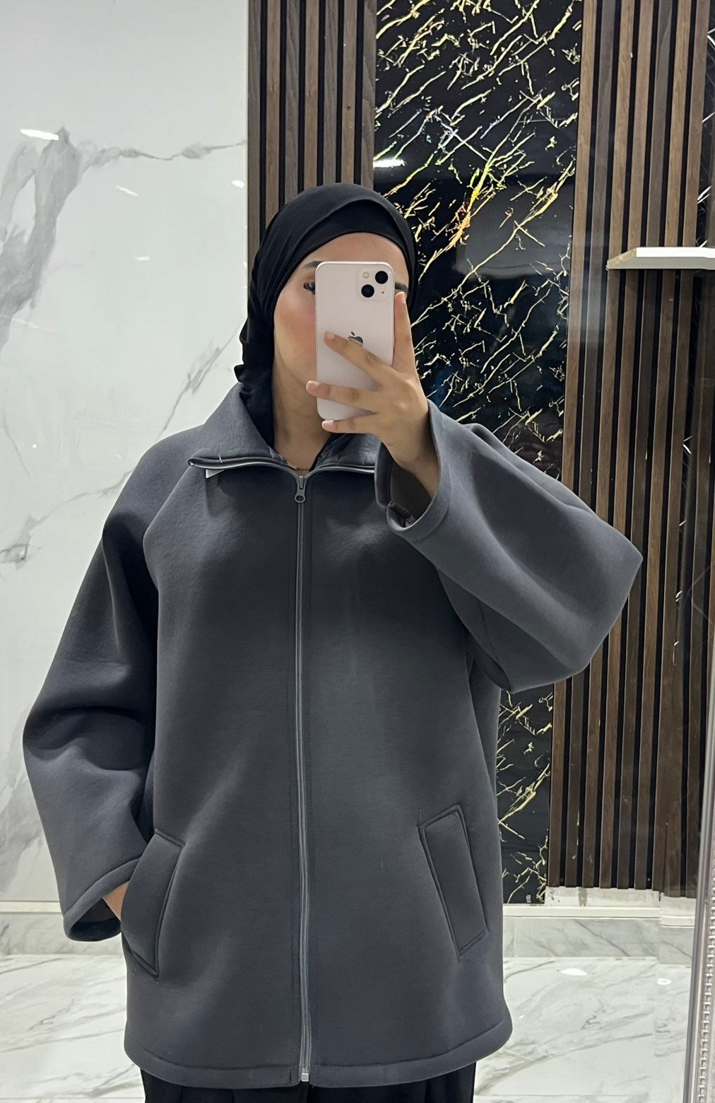 Gilet à capuche