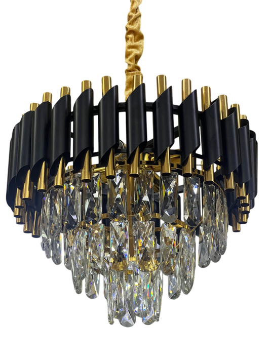 LUSTRE BLACK AND GOLD